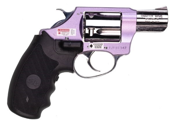 CHARTER ARMS CHÍC LADY .38 SPL. ALUMINUM 5 SHOT 2IN FIXED STANDARD LAVENDER HI-POLISH 53842 - Win Repeating Arms Promotion